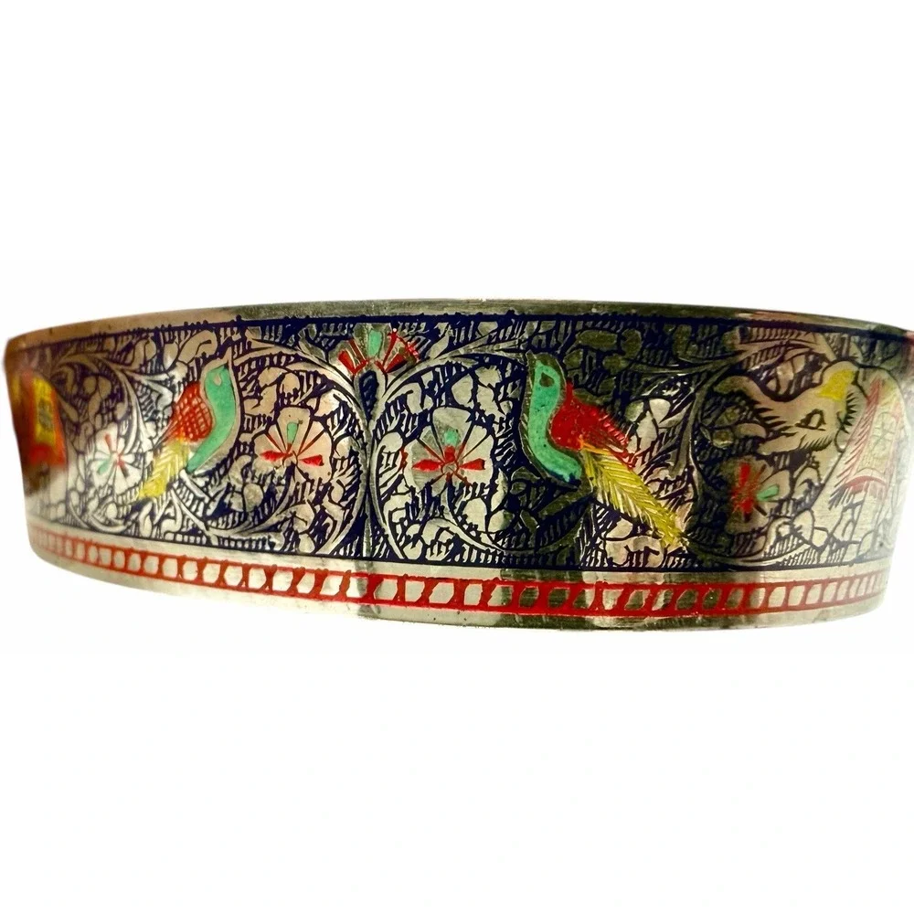 vintage‎ cloisonné enamel Fish Shaped Ashtray